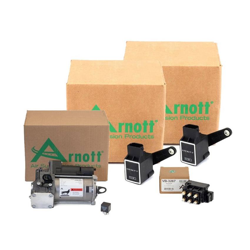 Mercedes Air Suspension Compressor KIT 164320120480 - Arnott 3998888KIT